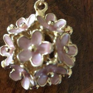 Bag / Purse / key Floral Charm